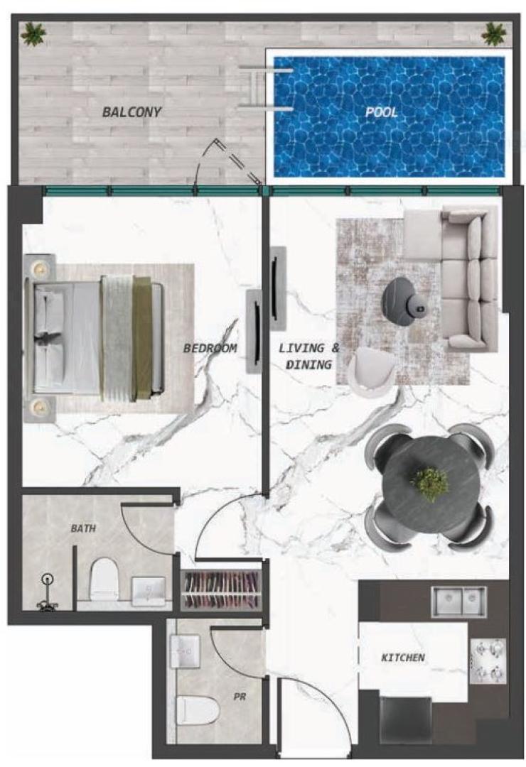1 Bedroom